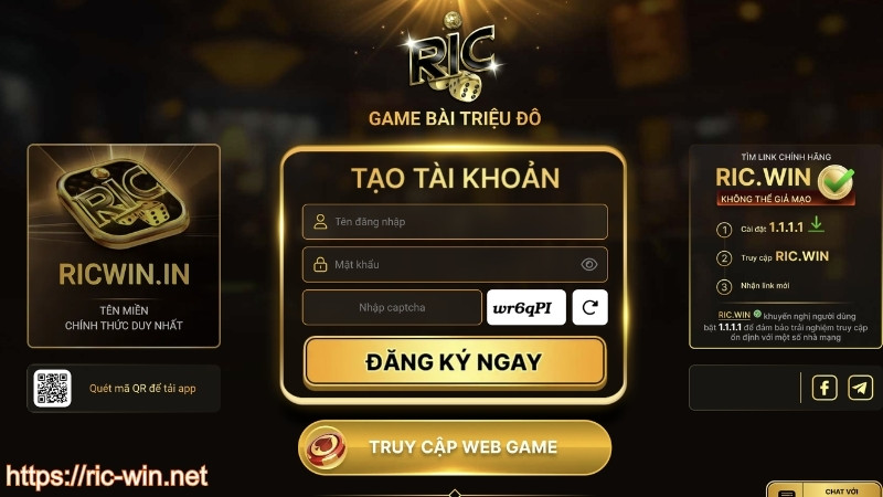 Hướng dẫn thao tác đăng ký RICWIN